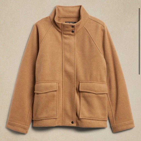 Banana Republic Factory Brushed Short Jacket - Picture 1 of 9